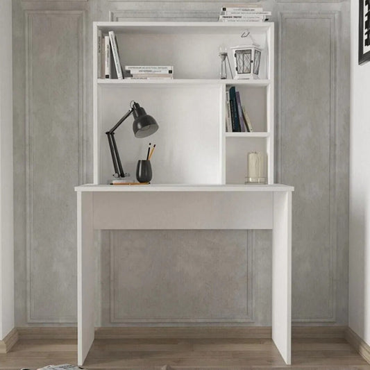 სამეცადინო/კომპიუტერის მაგიდა თაროებით Nuvo IS0655