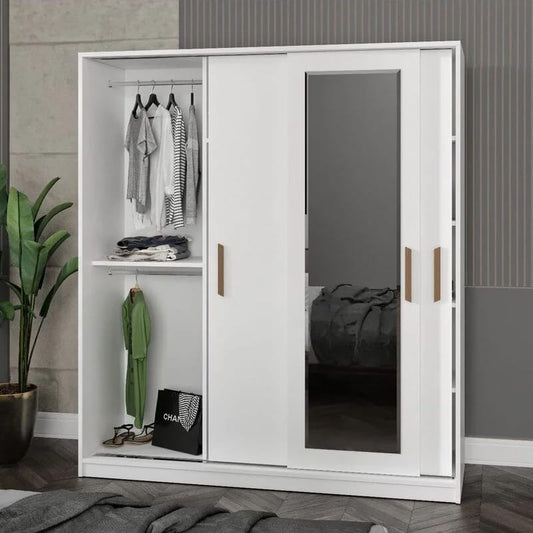 გარდერობი სარკით Nuvo IS0982