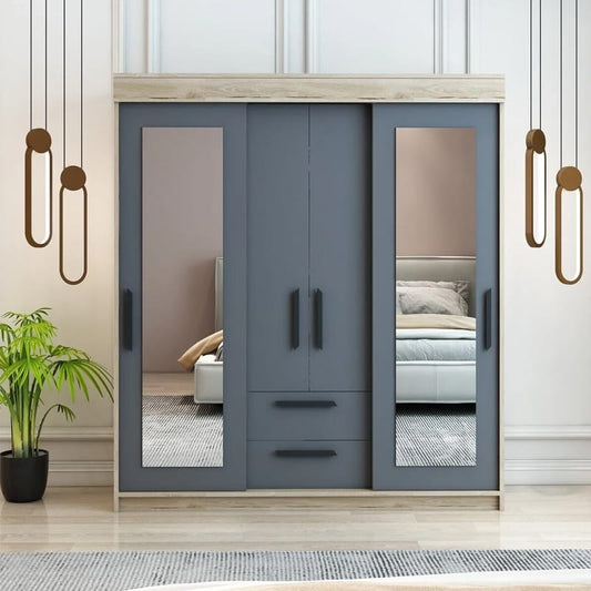 გარდერობი სარკით Nuvo IS0974