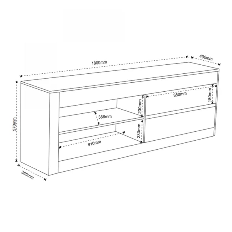 ტელევიზორის მაგიდა Nuvo IS0307