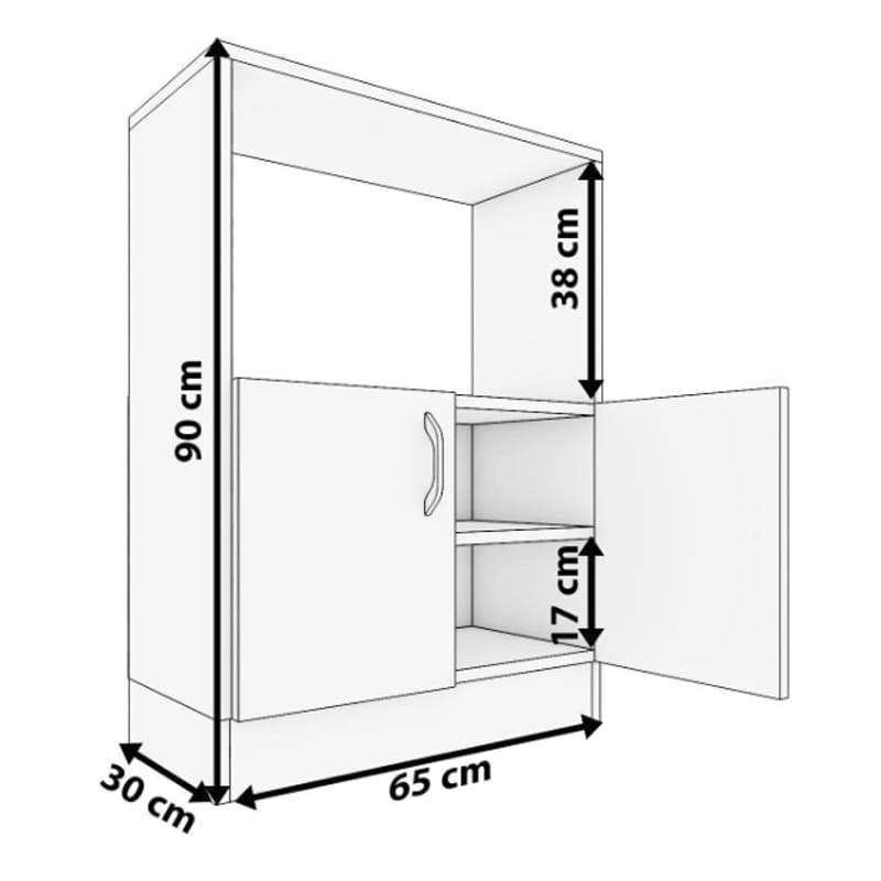 სამზარეულოს კარადა Nuvo IS10002