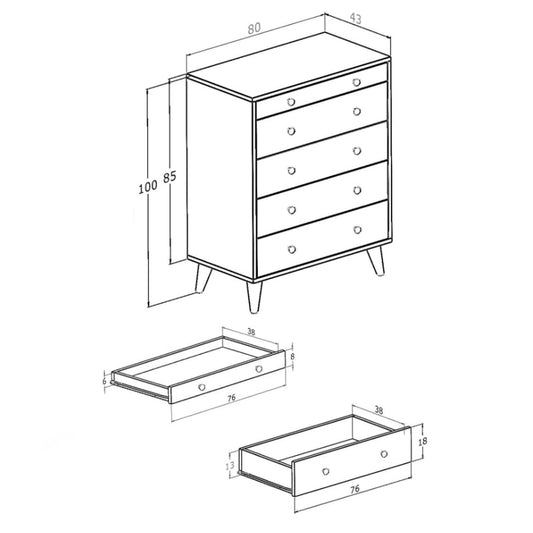 კომოდი Nuvo IS0913