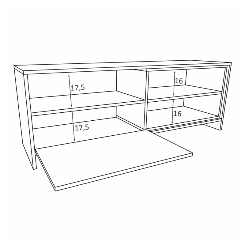 ტელევიზორის მაგიდა Nuvo IS0310