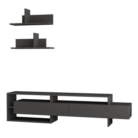 ტელევიზორის მაგიდა თაროებით Nuvo IS0814