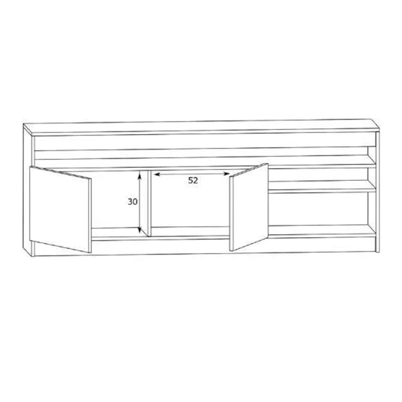 ტელევიზორის მაგიდა Nuvo IS0314