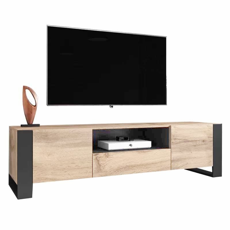 ტელევიზორის მაგიდა განათებით Nuvo IS0042 Colour