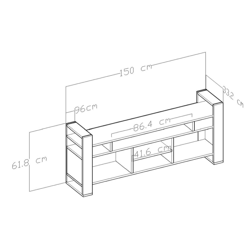 ტელევიზორის მაგიდა Nuvo 9574
