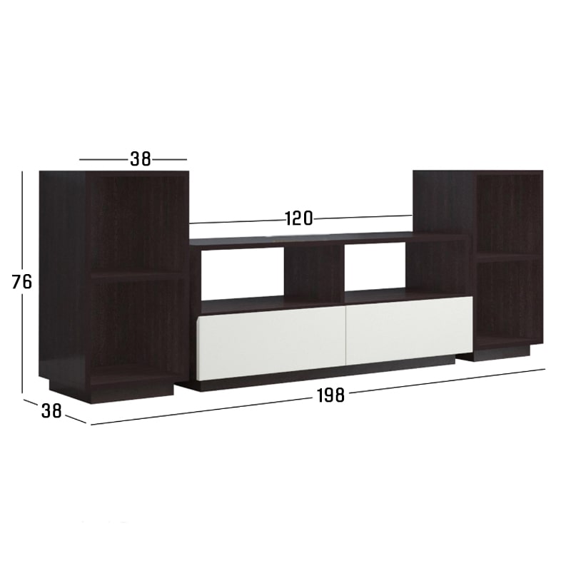 ტელევიზორის მაგიდა Nuvo IS0089 Black