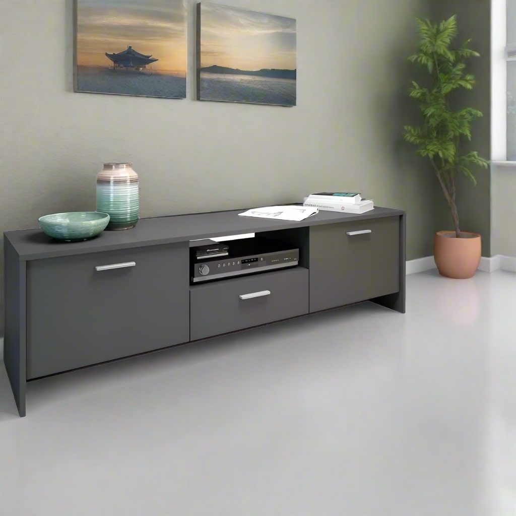 ტელევიზორის მაგიდა განათებით Nuvo IS0167 Colour