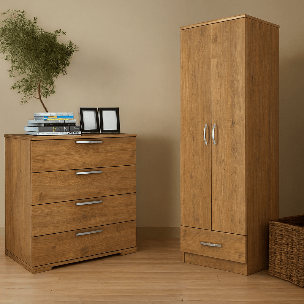 ავეჯის ორეული (კომოდი და გარდერობი) Nuvo IS0943