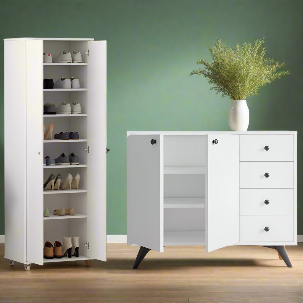 ავეჯის ორეული (გარდერობი და კომოდი) Nuvo SET IS0070IS0154