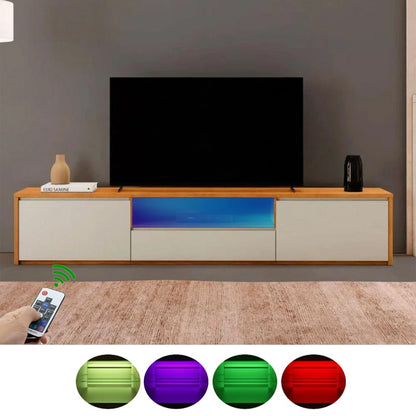 ტელევიზორის მაგიდა განათებით Nuvo IS0302 Colour