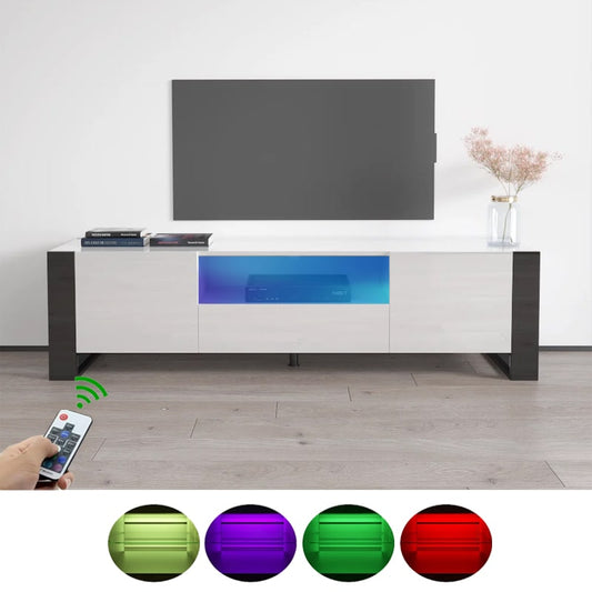 ტელევიზორის მაგიდა განათებით Nuvo IS0041 Colour