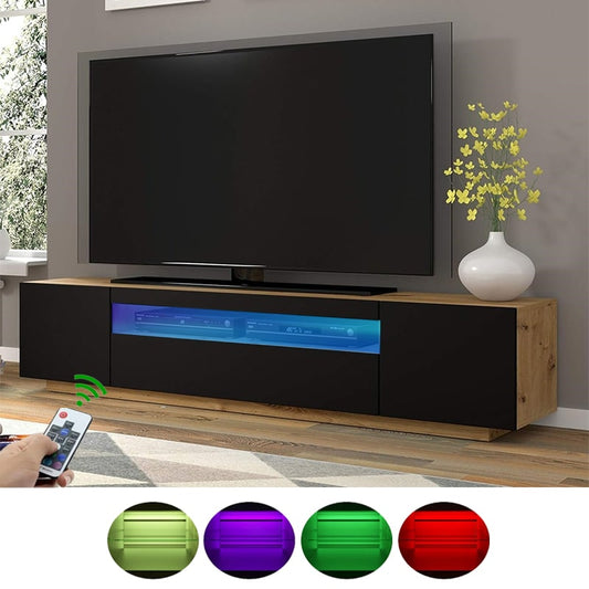 ტელევიზორის მაგიდა განათებით Nuvo IS0201 Colour