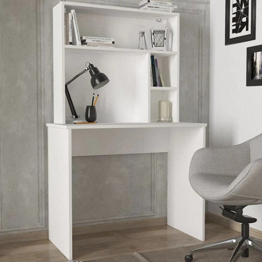 სამეცადინო/კომპიუტერის მაგიდა თაროებით Nuvo IS0655