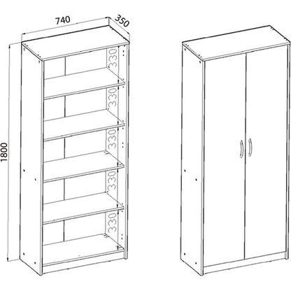 გარდერობი Nuvo IS0371