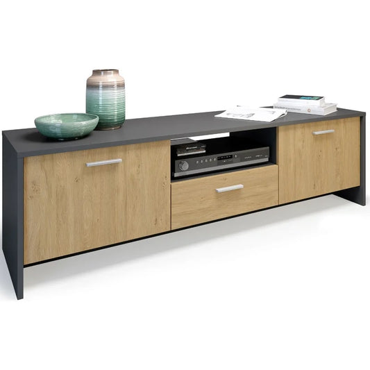 ტელევიზორის მაგიდა განათებით Nuvo IS0166 Colour