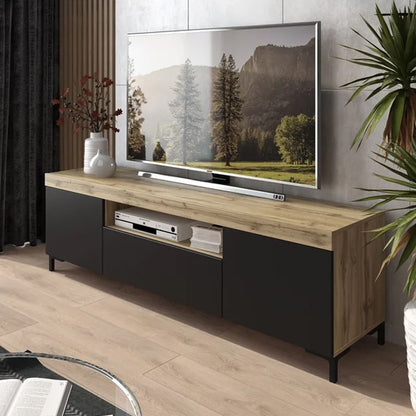 ტელევიზორის მაგიდა განათებით Nuvo IS0163 Colour