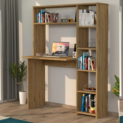 სამეცადინო/კომპიუტერის მაგიდა თაროებით Nuvo IS0644