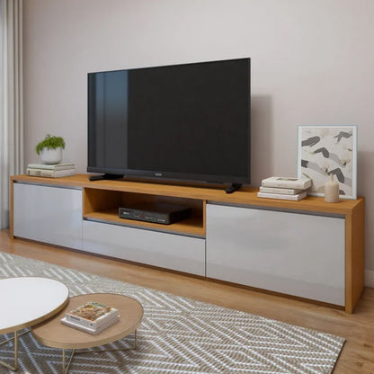 ტელევიზორის მაგიდა განათებით Nuvo IS0302 Colour