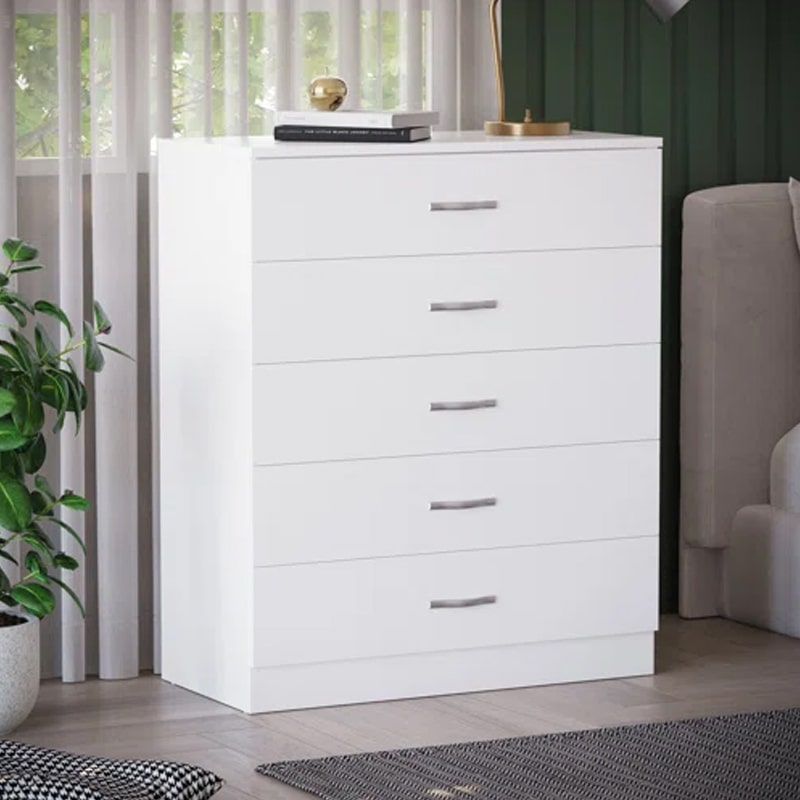 საძინებლის ოთხეული (გარდერობი, კომოდი და 2 ტუმბო) - Nuvo IS0797