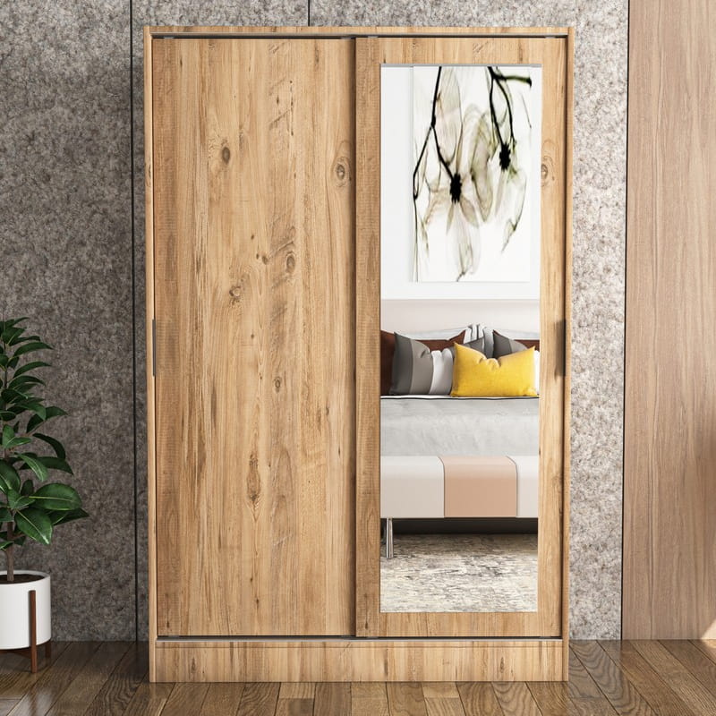 გარდერობი სარკით Nuvo IS0985