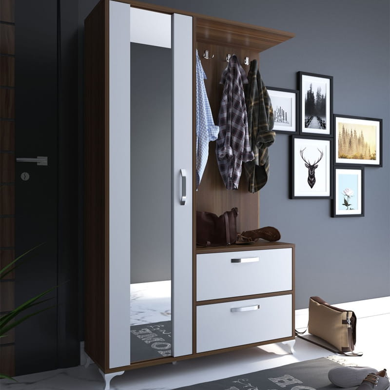 შემოსასვლელის კარადა სარკით Nuvo IS0970