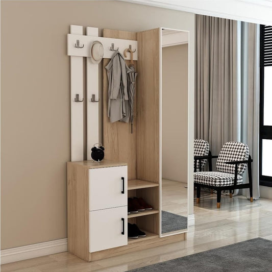 შემოსასვლელის კარადა სარკით Nuvo IS0966