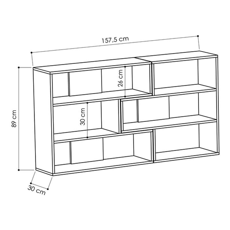 კუთხის თარო Nuvo IS0426