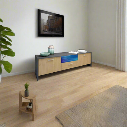 ტელევიზორის მაგიდა განათებით Nuvo IS0166 Colour