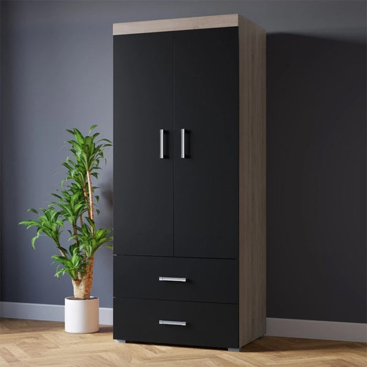 საძინებლის ორეული (გარდერობი და კომოდი) - Nuvo IS0858