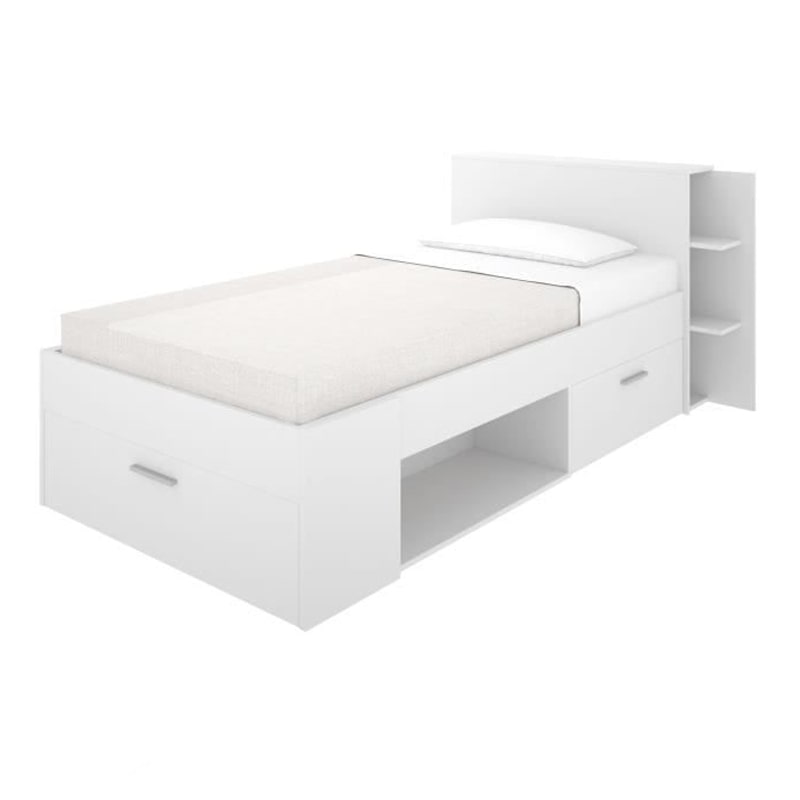 ერთადგილიანი საწოლი უჯრებით და სათავსოებით 190x90სმ Nuvo IS0703