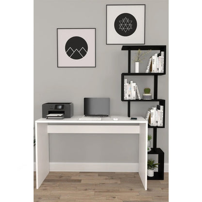 საოფისე და სამეცადინო მაგიდა თაროებით Nuvo IS0684