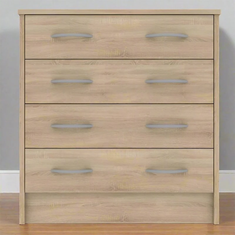 საძინებლის სამეული (გარდერობი, კომოდი და ტუმბო) - Nuvo IS0867