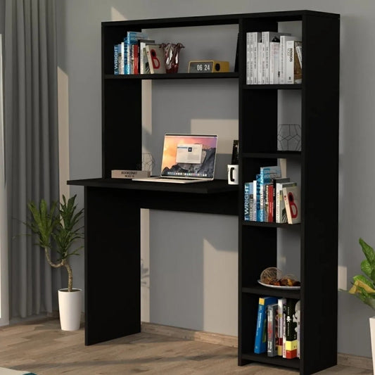 სამეცადინო/კომპიუტერის მაგიდა თაროებით Nuvo IS0645