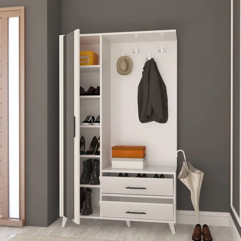 შემოსასვლელის კარადა სარკით Nuvo IS0965