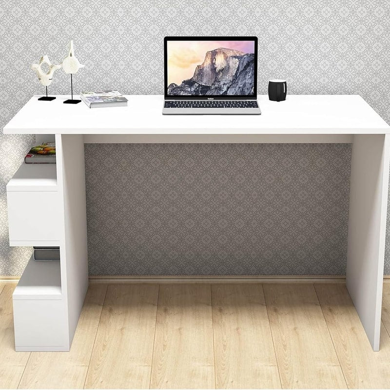 საოფისე და სამეცადინო მაგიდა თაროებით Nuvo IS0776