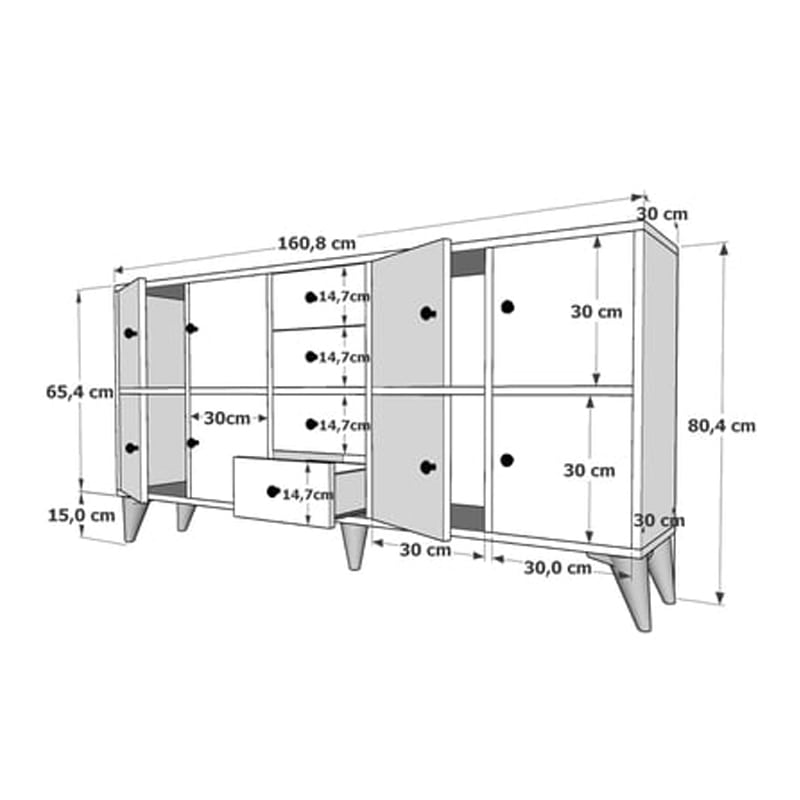 კომოდი Nuvo IS0918