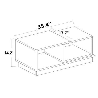ჟურნალების მაგიდა Nuvo IS0682