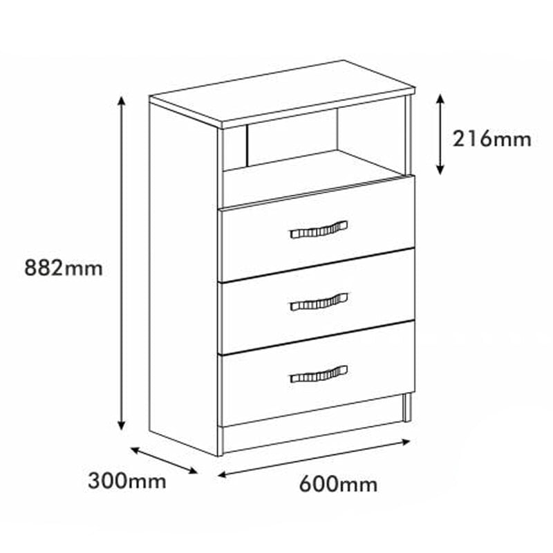 კომოდი Nuvo 10343