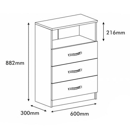 კომოდი Nuvo 10343
