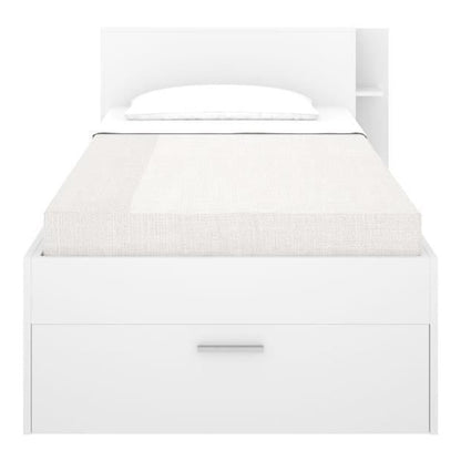 ერთადგილიანი საწოლი უჯრებით და სათავსოებით 190x90სმ Nuvo IS0703