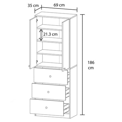 სამზარეულოს კარადა Nuvo IS0899