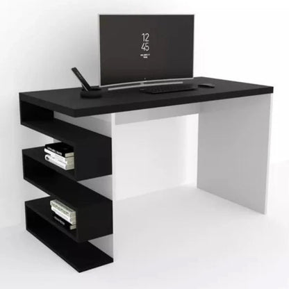 საოფისე და სამეცადინო მაგიდა თაროებით Nuvo IS0775