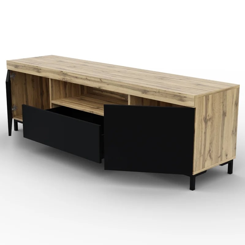 ტელევიზორის მაგიდა განათებით Nuvo IS0163 Colour