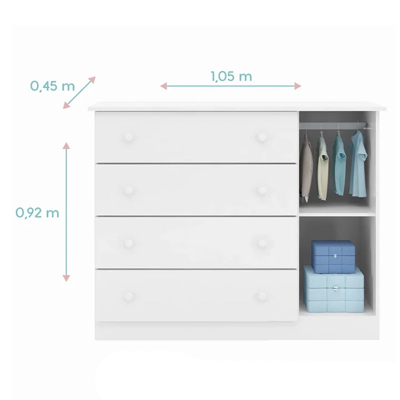 კომოდი Nuvo IS0323