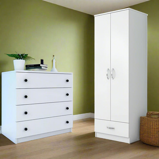 ავეჯის ორეული (კომოდი და გარდერობი) Nuvo SET 10432IS0012