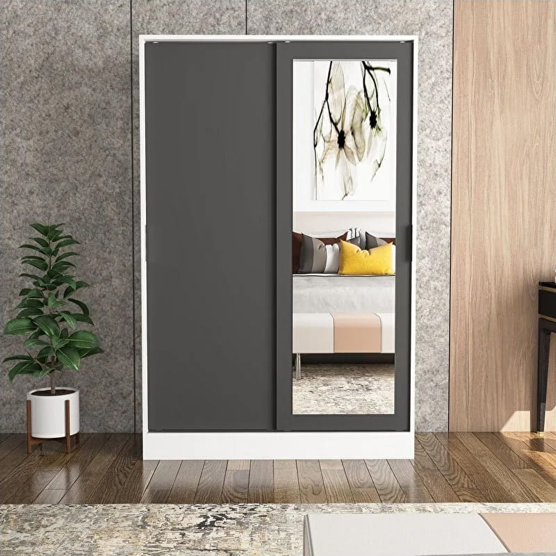 გარდერობი სარკით Nuvo IS0987