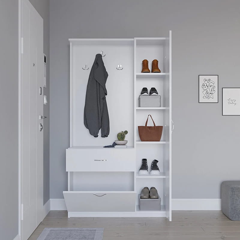 შემოსასვლელის კარადა სარკით Nuvo IS0969