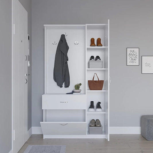 შემოსასვლელის კარადა სარკით Nuvo IS0969